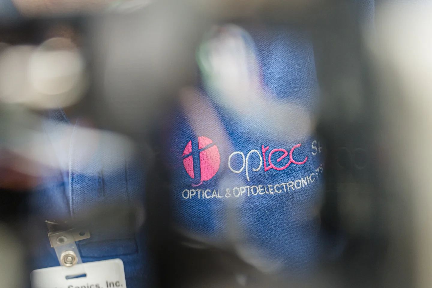 Detail of an Optec optical assembly