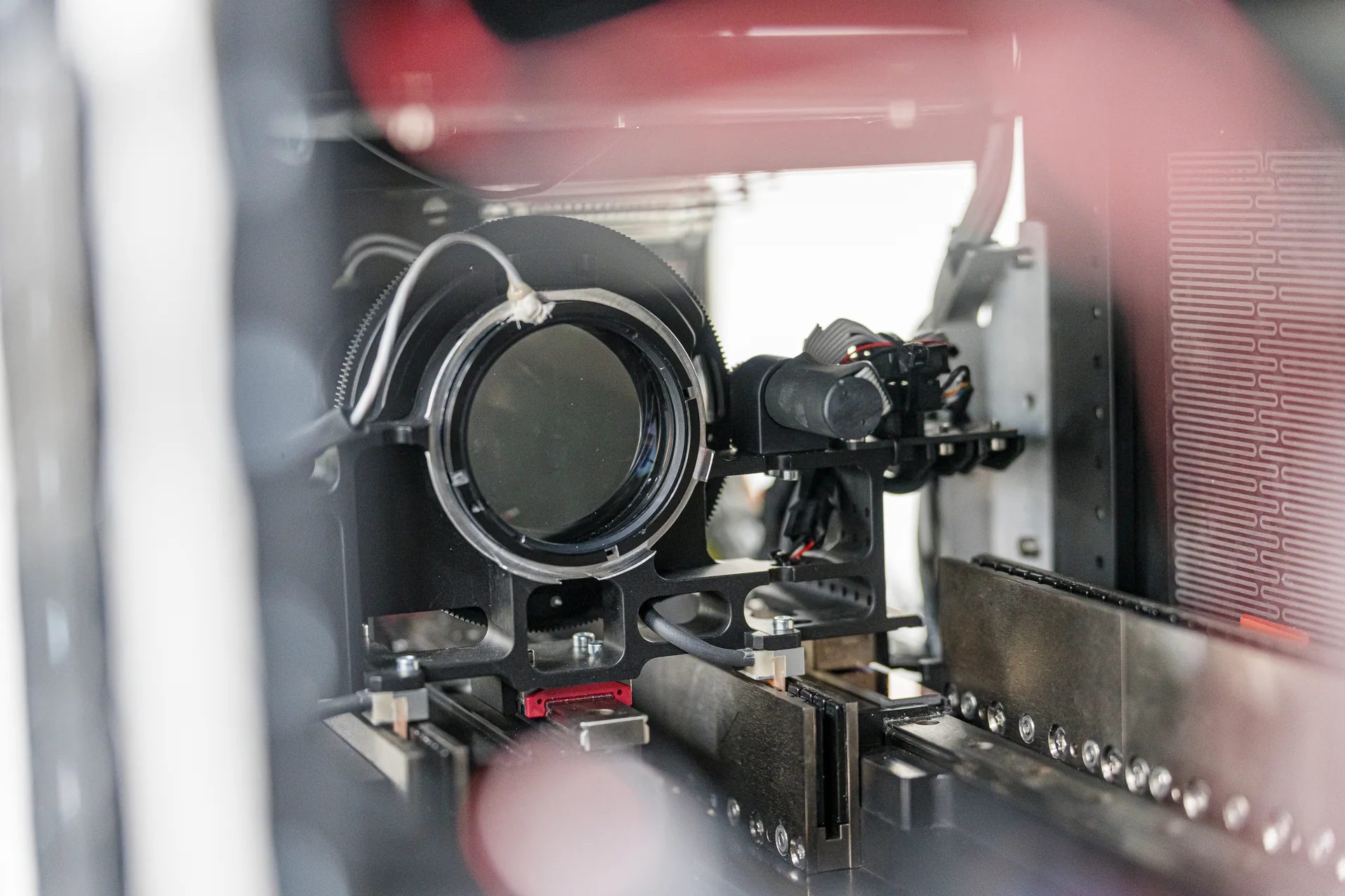 Optical tracking system developed by Optec America